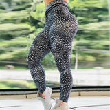 New Arrival Fitness Leggings Women Sporting Workout Legging Water Drops Printed High Waist Elastic Leggins For Woman