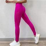 Casual Women Leggings High Wasit Push Up Hollow Out Leggings Workout Jeggings Fitness Legging Feminina Leginsy Damskie