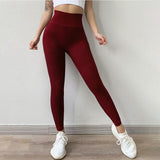 Seamless Leggings For Women High Wasit Push Up Leggins Ankle Length Jeggings Fitness Leggings Feminina Workout Leggings