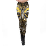 New Design 3D Digital Fashion Slim Legins Carton Printed Leggins Women Leggings