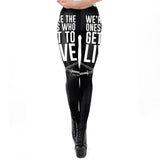 New Design 3D Digital Fashion Slim Legins Carton Printed Leggins Women Leggings