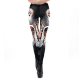 New Design 3D Digital Fashion Slim Legins Carton Printed Leggins Women Leggings