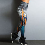 Do Not Stop Workout Women Leggings Sporting High Waist Legging Digital Printed Work Out Pants Clothings