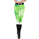 Christmas Leggings For Women St Patrick's day Leggins 3D Printed Workout Legin Festival Legging Elastic Slim Plus Size