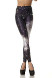 Brand New 3D Digital Black White Galaxy Legins Fashion Slim Sexy Leggins Printed Women  Leggings Woman Pants