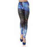 Brand New 3D Digital Black White Galaxy Legins Fashion Slim Sexy Leggins Printed Women  Leggings Woman Pants