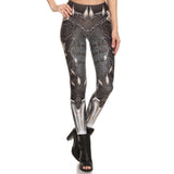 Brand New BARBARIAN Skull Women Leggings Printed Leggins  Woman Pants