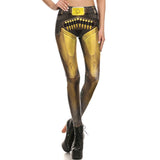 Brand New BARBARIAN Skull Women Leggings Printed Leggins  Woman Pants