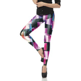 New Arrival Pattern Leggings Women Printed Pants Work Out Sporting Slim White Black Trousers Fitness Leggins