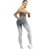 New Ruching Push Up Sporting Leggings For Women Fitness Pants High Waist Sexy Bodybuilding Leggins