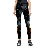 New Seven Chakra Geometric Printed Women Leggings Mandala Fitness High Waist Pants Aztec Round Flower Legins XL Size