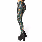 Black Milk High waist  Deer Bambi Animal Print Leggings For Women  Skinny Long leggins WomanPant