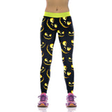 Halloween Jack Skellington Leggings Women The Nightmare Before Christmas Plus Size Pants Digital Print Fitness Leggins