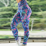 Summer Push Up Colorful High Waist Women Leggings 3D Print Sequin Laser Fitness legging Sexy Elasticity Legins