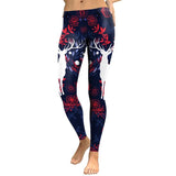 New Design Leggings Women Mandala Flower Digital Print Legging Fitness Leggins Elastic Workout Plus Size Pants