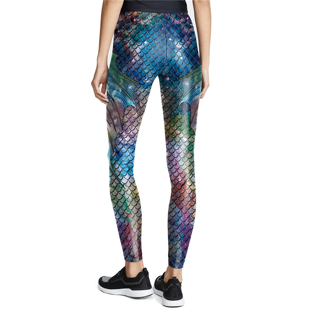  3D Printed Leggins Mermaid Woman's Leggings Fish Scale