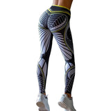 Print Women Leggings Casual V Wasit Push Up Polyester Ankle Length Leggings Workout Jeggings Fitness Leggings Feminina