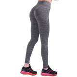 New Women Leggings Casual Solid for Female Leggin Pushing up Elastic Fitness Pants Female Ankle-Length Leggings