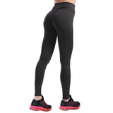 New Women Leggings Casual Solid for Female Leggin Pushing up Elastic Fitness Pants Female Ankle-Length Leggings