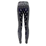 Workout Leggings For Women Fashion Print High Waist Elastic Push Up Ankle Length Polyester Leggin Casual Famme Leggings