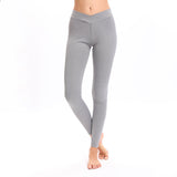 Fashion Solid Women Leggings Higt Waist Elasticity Push Up Ankle Length Polyester Fitness Leggings Female 5 Colour