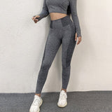 Casual Women Leggings High Wasit Push Up Patchwork Jeggings Seamless Leggings Workout Legins Fitness Leggings Feminina