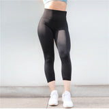 Fitness Women Leggings Summer High Waist Elastic Push Up Mid Calf Spandex Leggin Casual Solid Femme Leggings