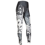 Women Leggings Digital Printing Workout Leggings High Waist Ankle-Length Push Up Slim Mujer Leggings Fitness Feminina