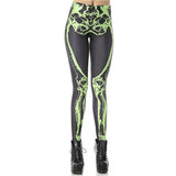 New Fashion Cute Cartoon Slim Legins High Waist Elastic  Leggins Printed Women Leggings Women Pants