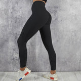 Fashion Leggings Women Fitness V Shape Legging Push Up Leggings Sexy Workout High Waist High Quality Pants Female