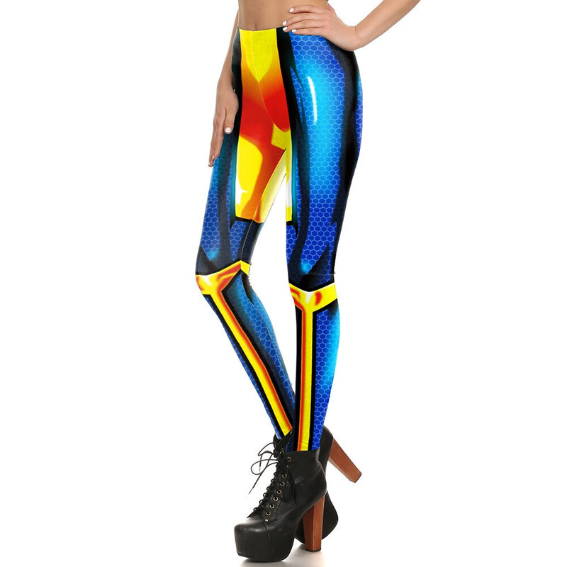New Arrival Cool Leggings Women X-Men Dark Phoenix Cosplay Workout Legins Elasticity Fitness Legging For Woman